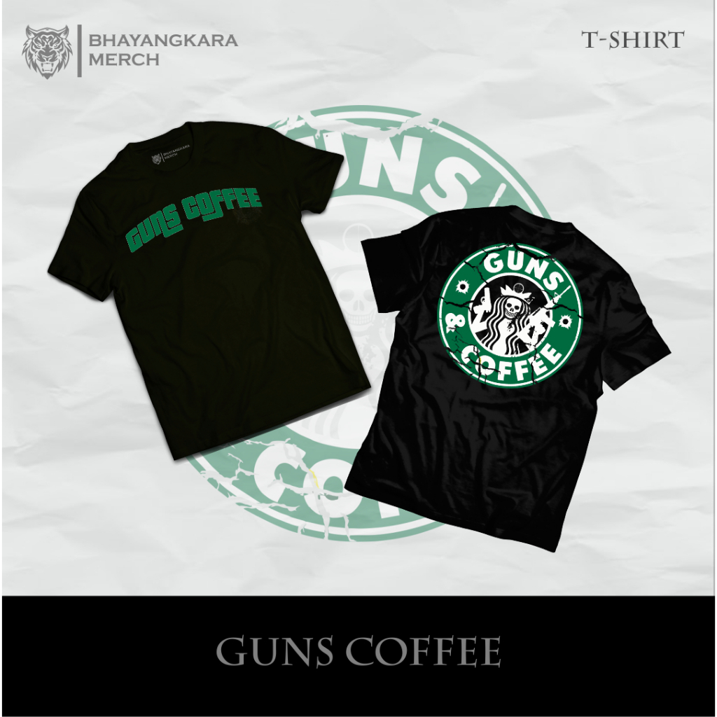 [COD] T-SHIRT TACTICAL GUNS COFFEE || KAOS TACTICAL GUNS COFFEE || KAOS UNIK POLISI || BAJU POLISI