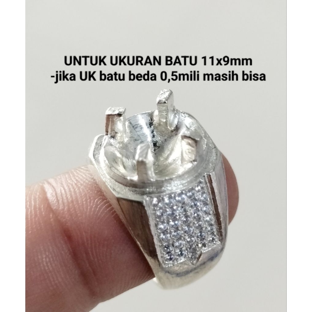 RING ALSUP TERBARU MODEL PERAK MICROSETTING