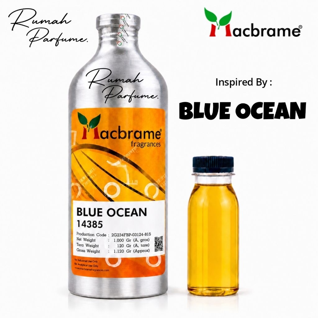 BLUE OCEAN | MACBRAME REPACK 100% MURNI