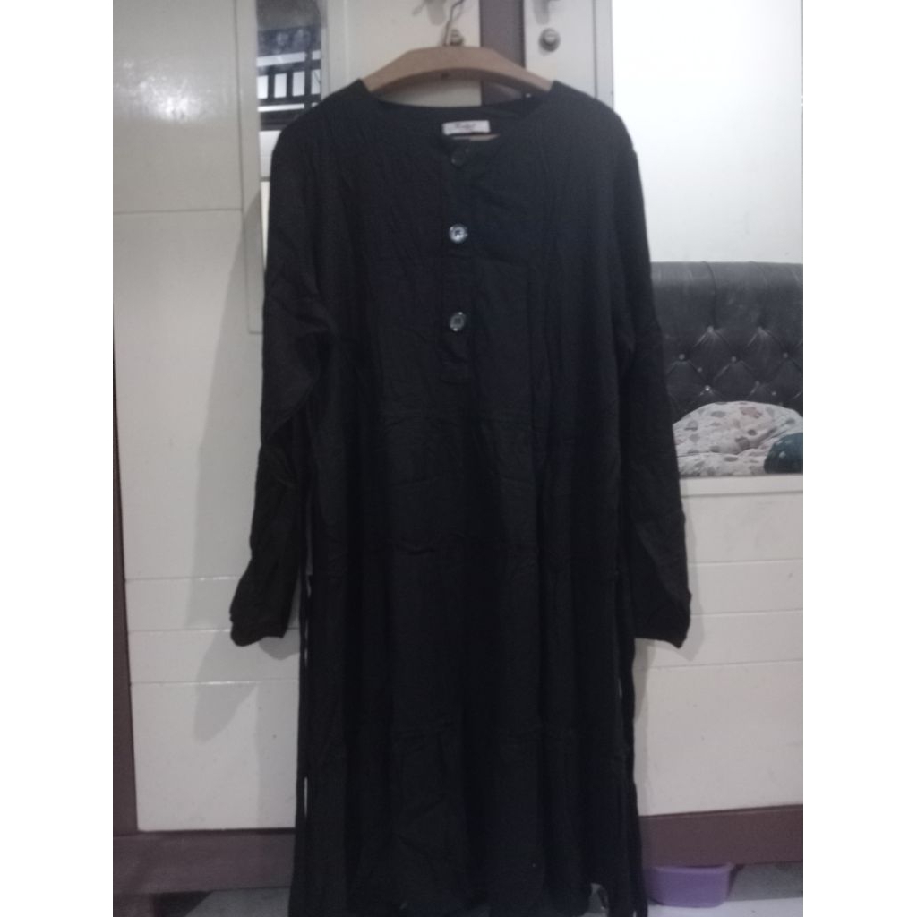 Tunik kancing depan