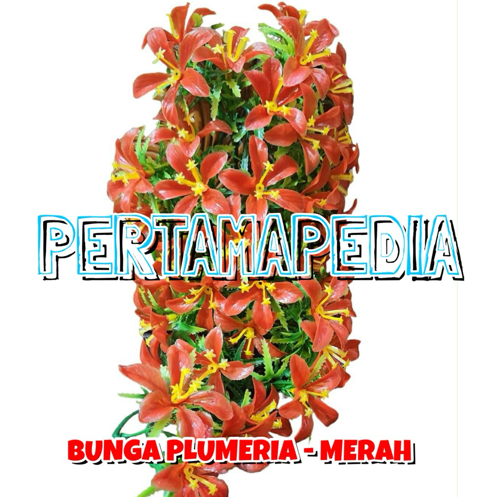 C5 JUNTAI BUNGA PLUMERIA (TANPA BREKET)/ Juntai Bunga Hiasan/ Juntai Bunga Dinding/ Juntai Bunga Art