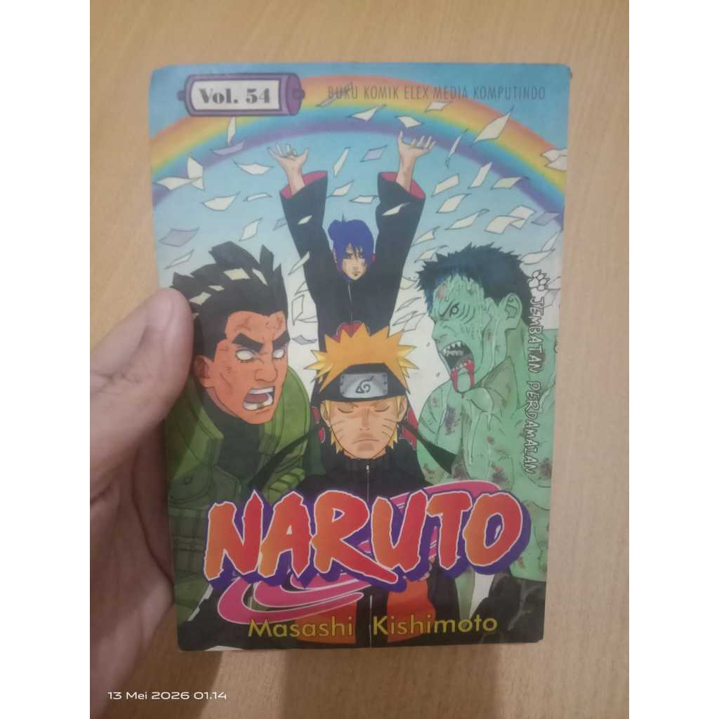 Komik Naruto 54 by Masashi Kishimoto - Manga Jepang Cabutan