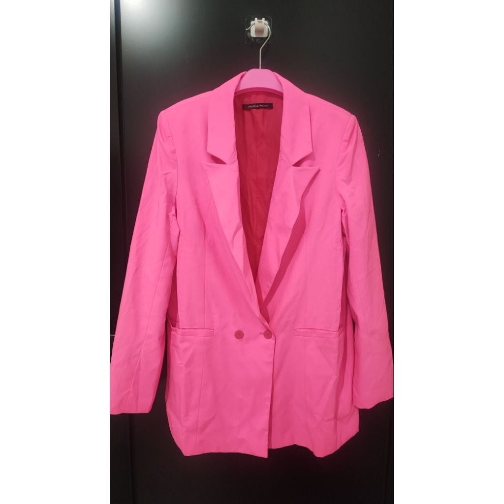 Blazer Trick & Tricky warna Pink