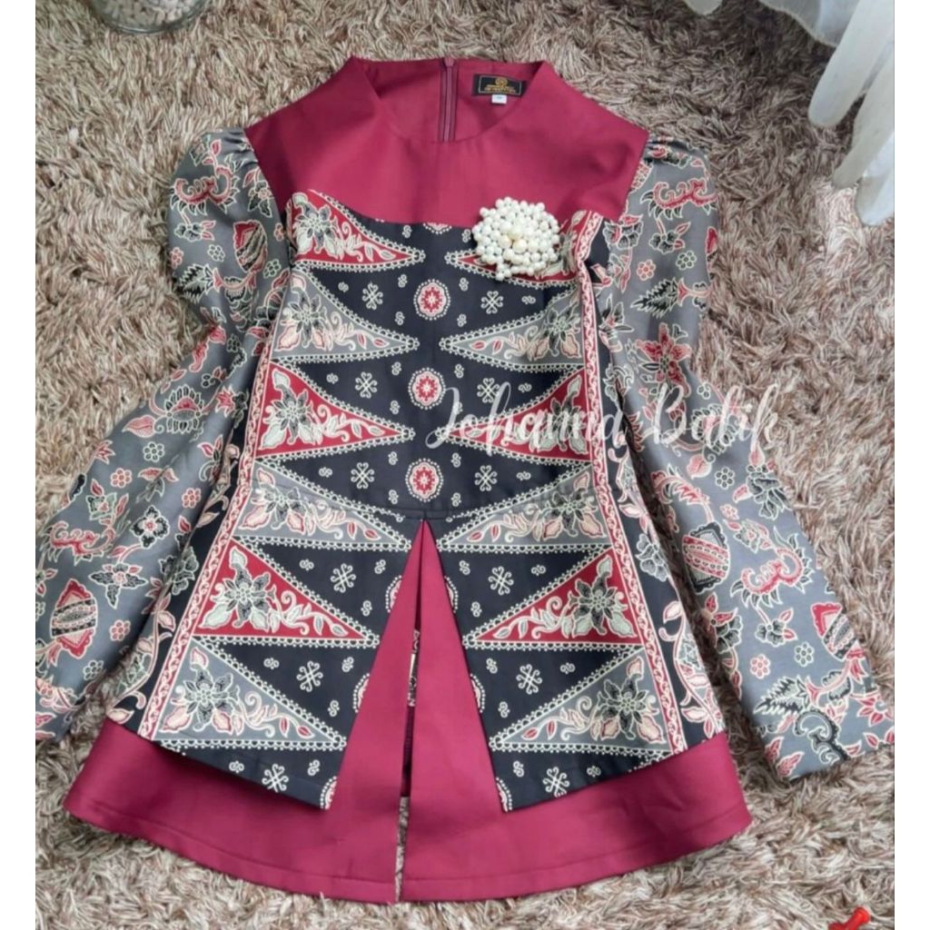 Johana Batik Atasan Katun Premium