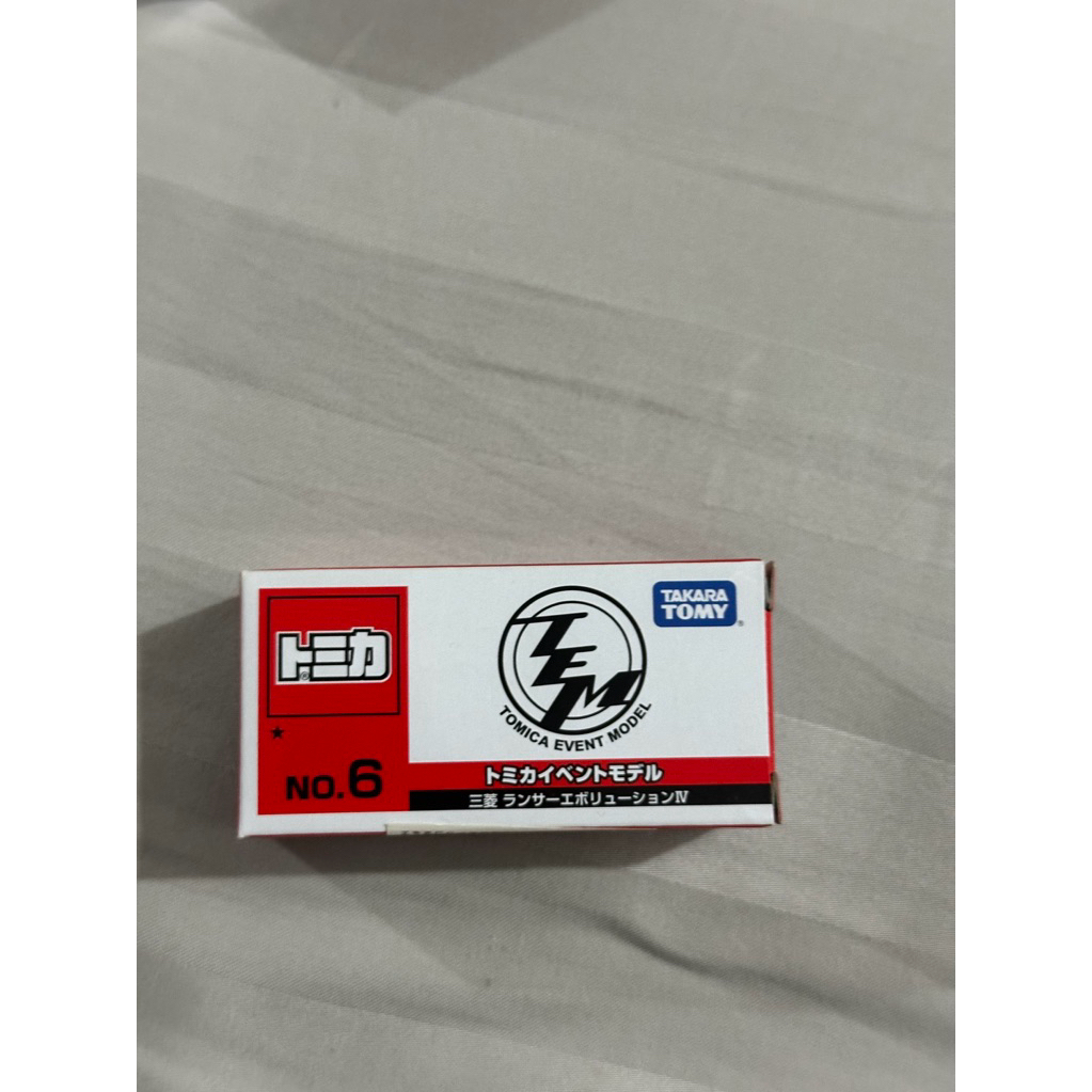 TOMICA EVENT MODEL 6 MITSUBISHI LANCER EVO IV BARANG RATE LANKA JDM TOMICA EVEN SPECIAL