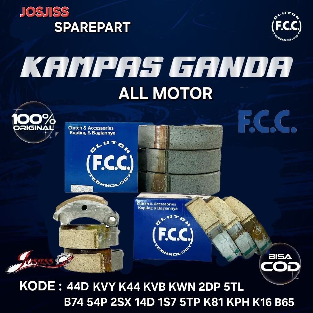 KAMPAS GANDA FCC ALL MOTOR GENIO BEAT SCOOPY VARIO AEROX NMAX XMAX KHARISMA SPACY PCX ADV LEXY MIO F