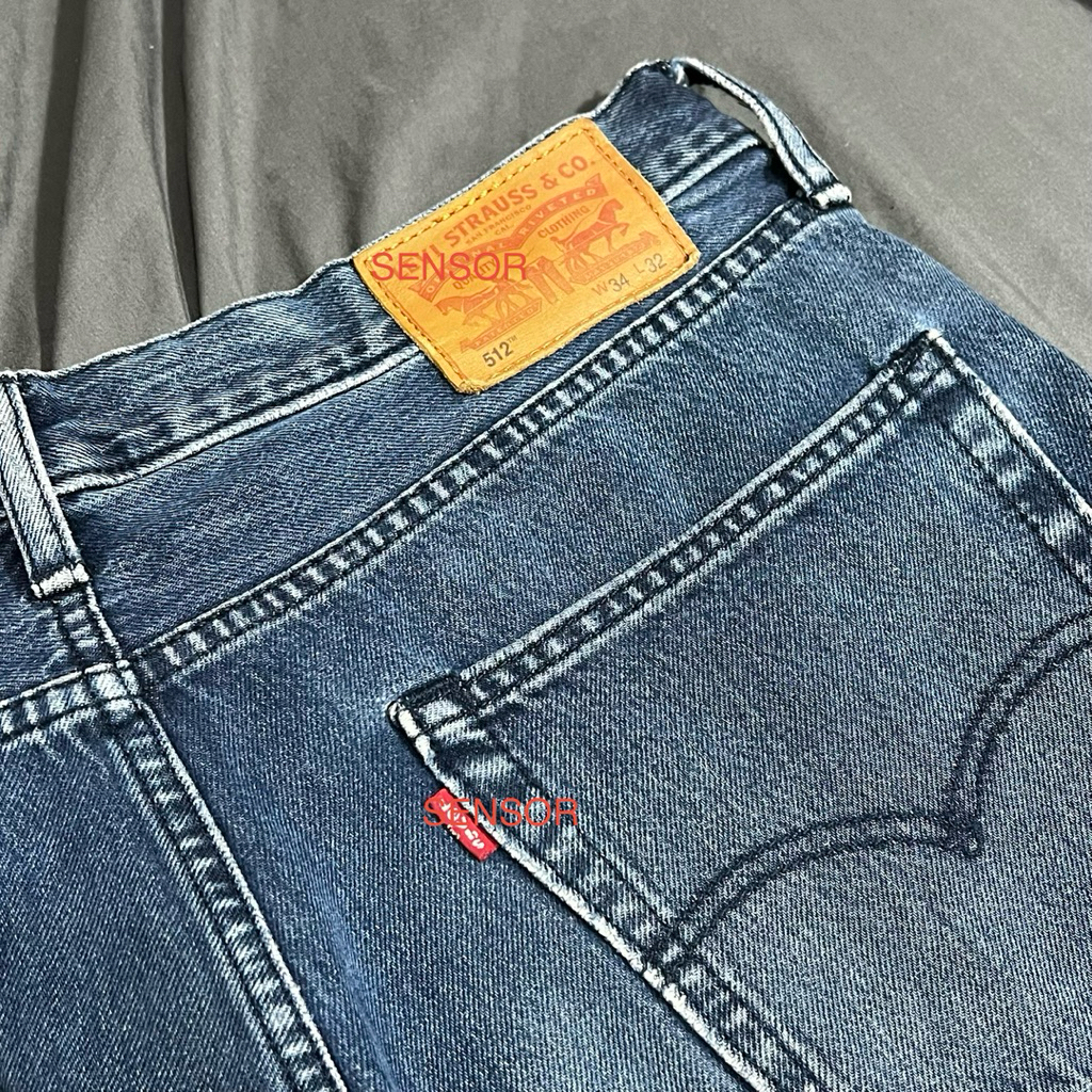 LEVI’S 512 celana jeans/denim size 34-35