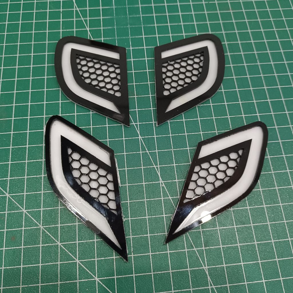 Akrilik Custom Untuk Lampu Sein Scoopy ESP 2017-2019 Depan Belakang