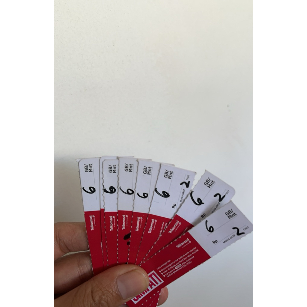 voucher data telkomsel 6gb