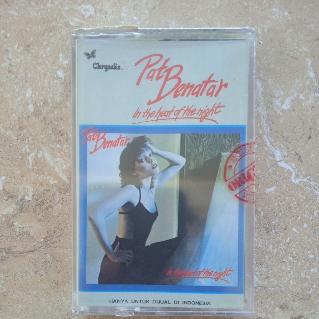 Kaset Pita Pat Benatar "In The Heat Of The Night"
