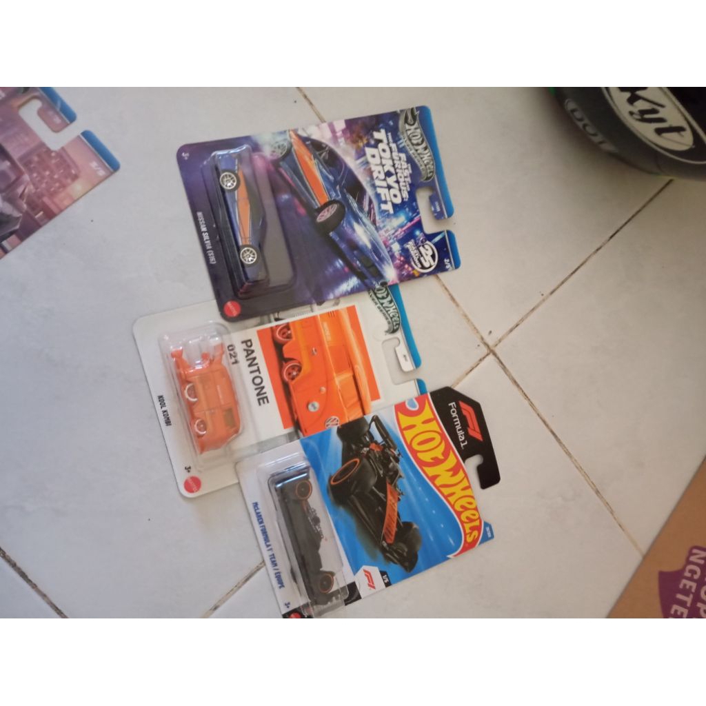 hot wheels 1 paket cool Kombi F1 Mclaren silvia
