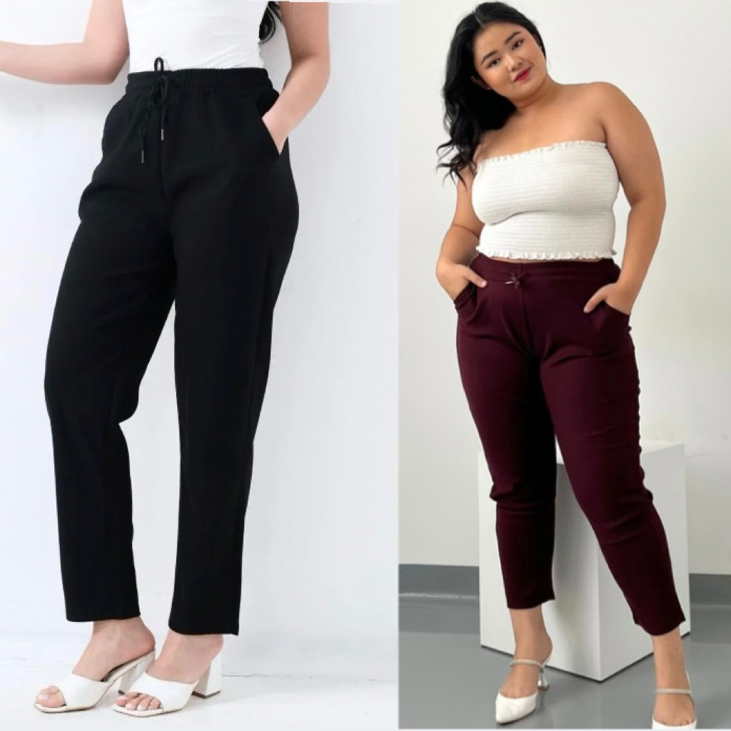 Celana Tibesi / Zara / Pinkdose Celana Big size  M L XL XXL - 7XL Celana Jumbo Big Size Standar / Ce