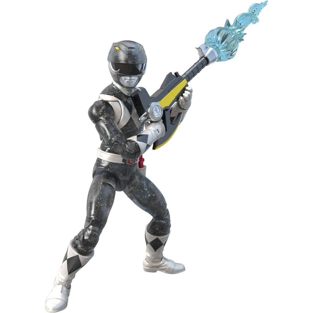 Hasbro Power Ranger Lightning Collection Mighty Morphin Metallic Black Ranger