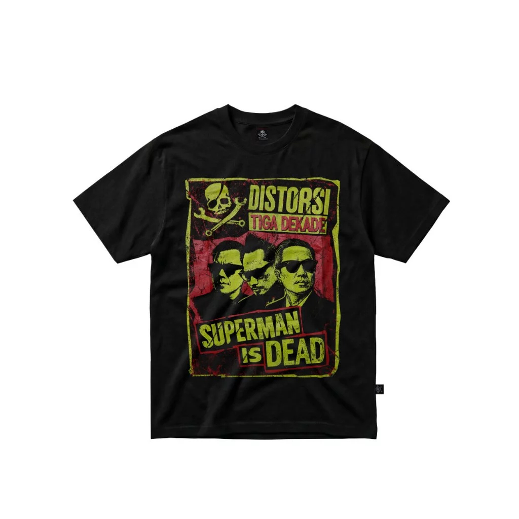 Tshirt Superman Is Dead - 30th Black