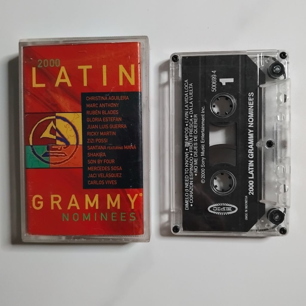 Kaset Pita Latin Grammy Nominees 2000