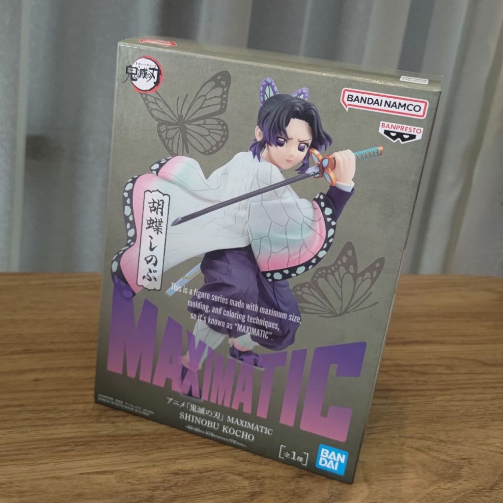Action Figure Maximatic Shinobu Kocho Demon Slayer aka Kimetsu No Yaiba Ori