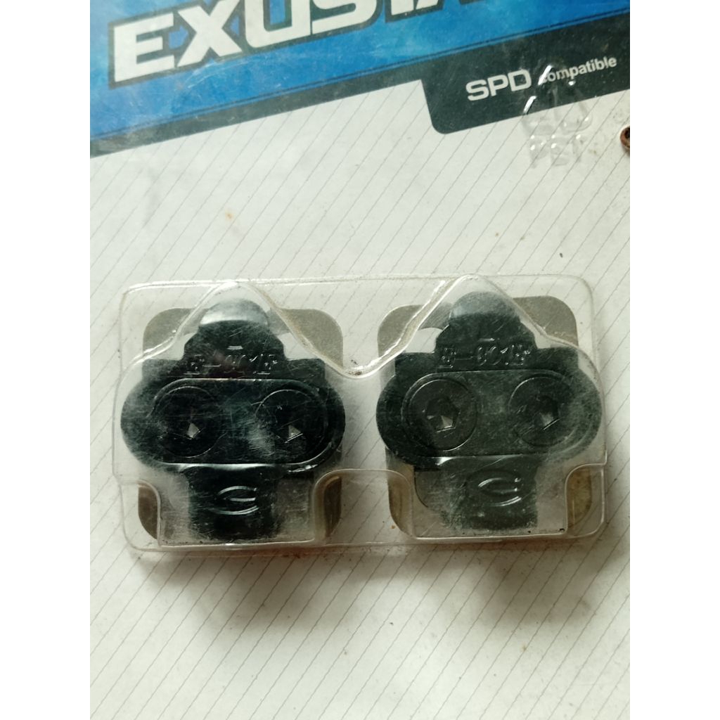 Cleat pedal MTB exustar bisa Shimano