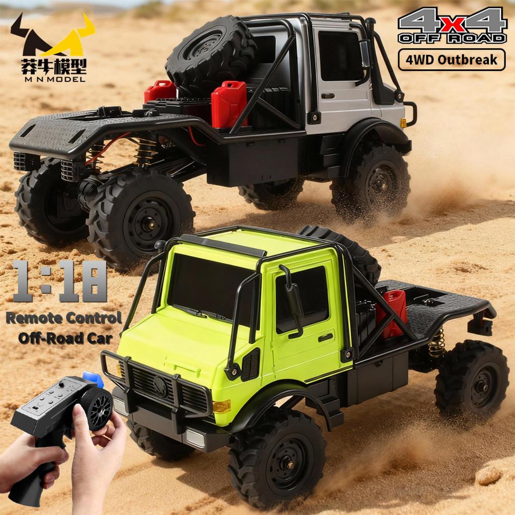 RC MN-333 UNIMOG RTR METAL 1/18 4WD PORTAL RC ADVENTURE OFFROAD U4000