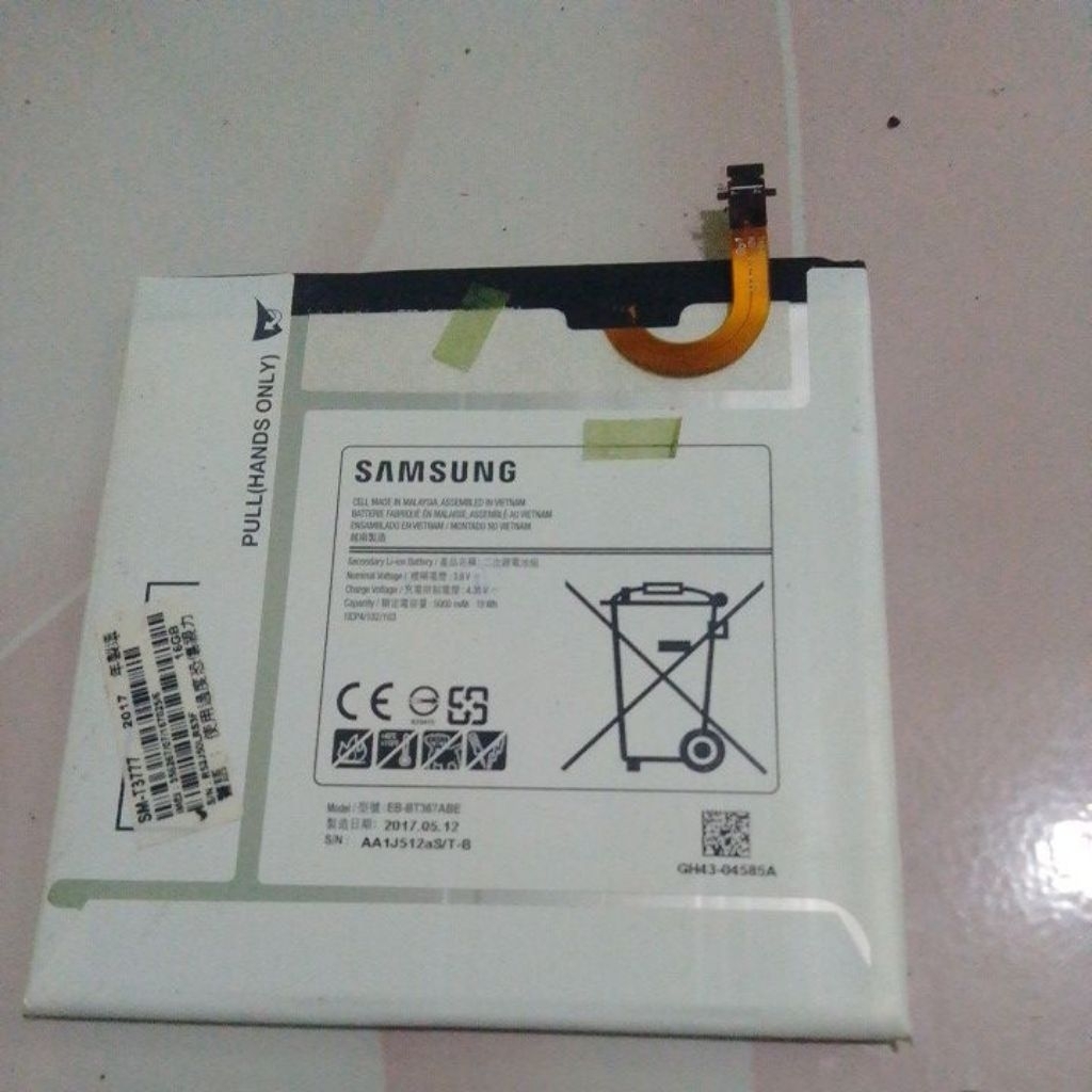 Batre Samsung Tab E T3777//Tab A2 S T385