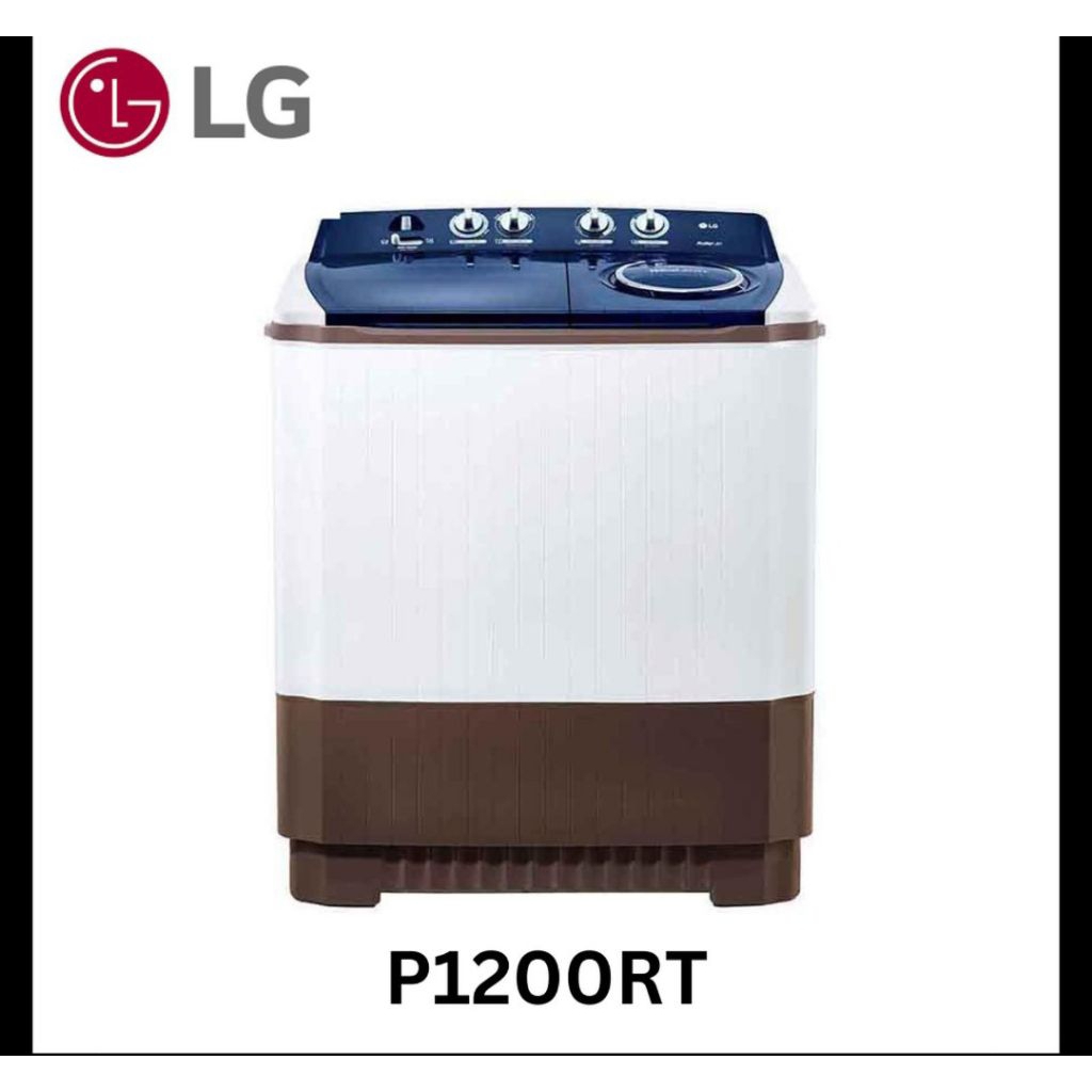 Mesin cuci LG 2 tabung 12kg roller jet P1200RT