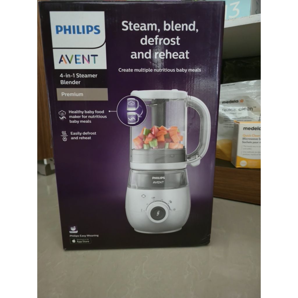 Philips Avent 4 in 1 Steamer Blender Premium