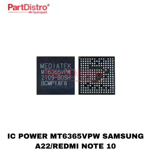 IC POWER MT6365VPW SAMSUNG A22 / REDMI NOTE 10