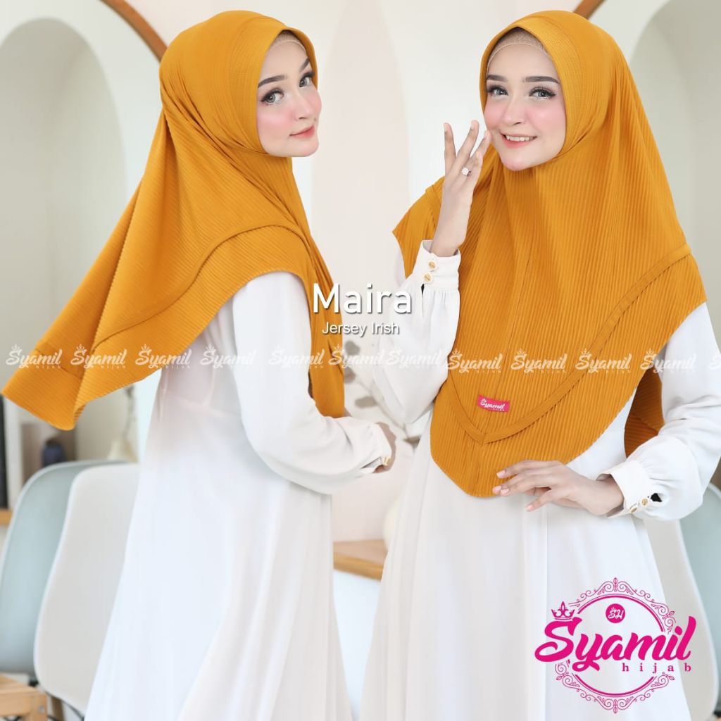 HIJAB SYAMIL MAIRA // HIJAB INSTAN // HIJAB INSTAN PLISKET //HIJAB GROSIR MURAH