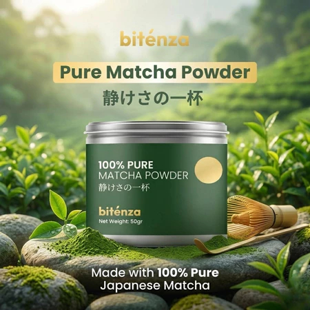 BITENZA - 100% Pure Matcha | Japanese Pure Matcha ORIGINAL