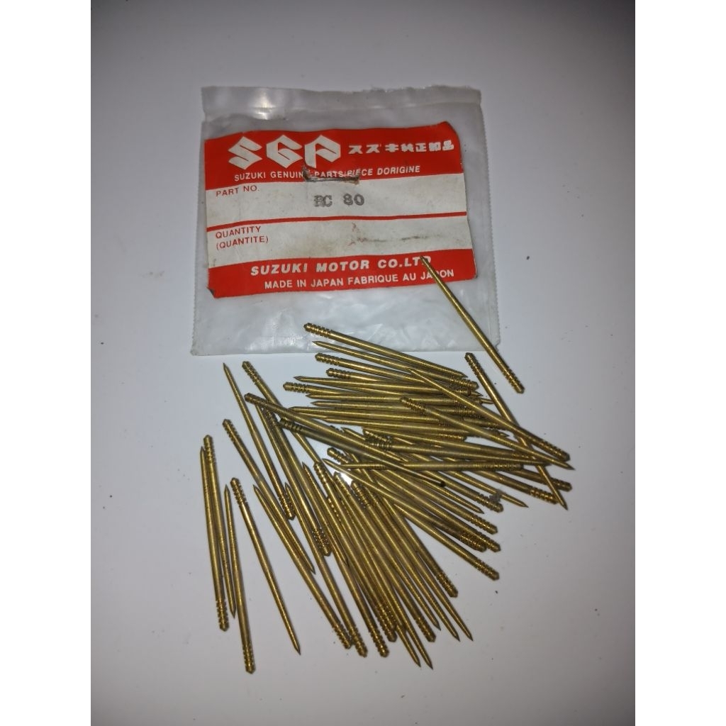 jarum skep karburator Suzuki RC 80 original nos SGP