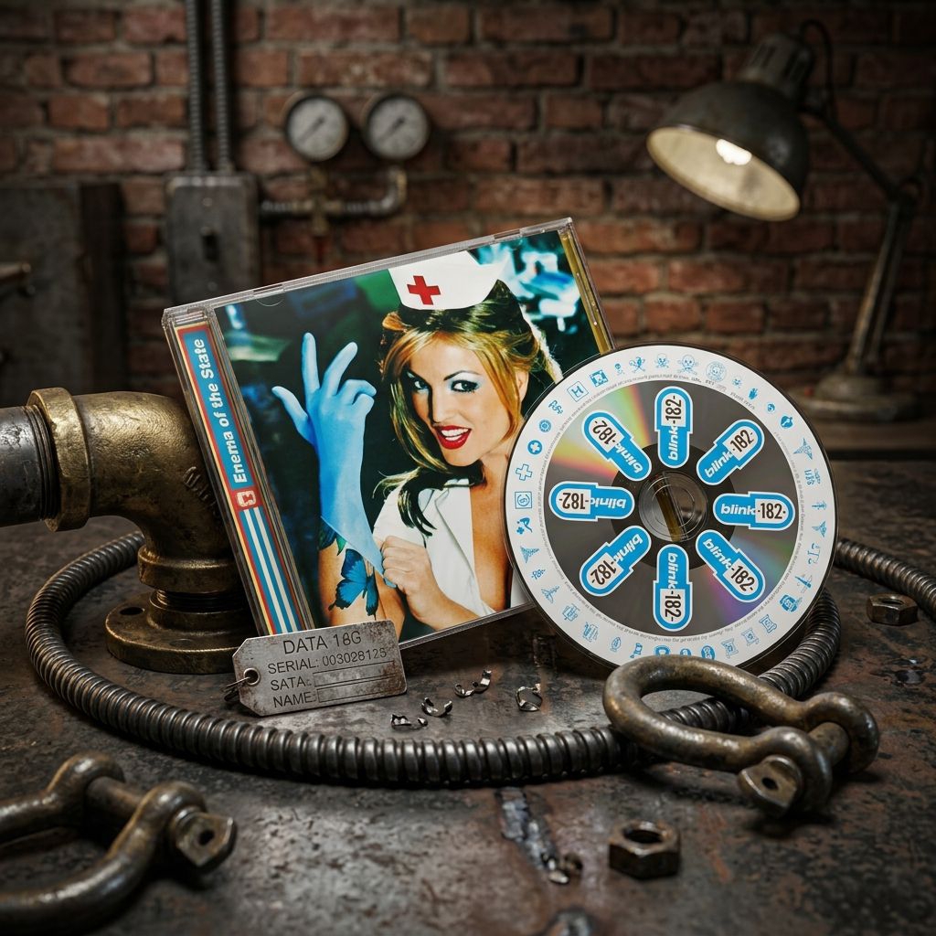 Cd Blink 182 - Enema of The State Made In Japan