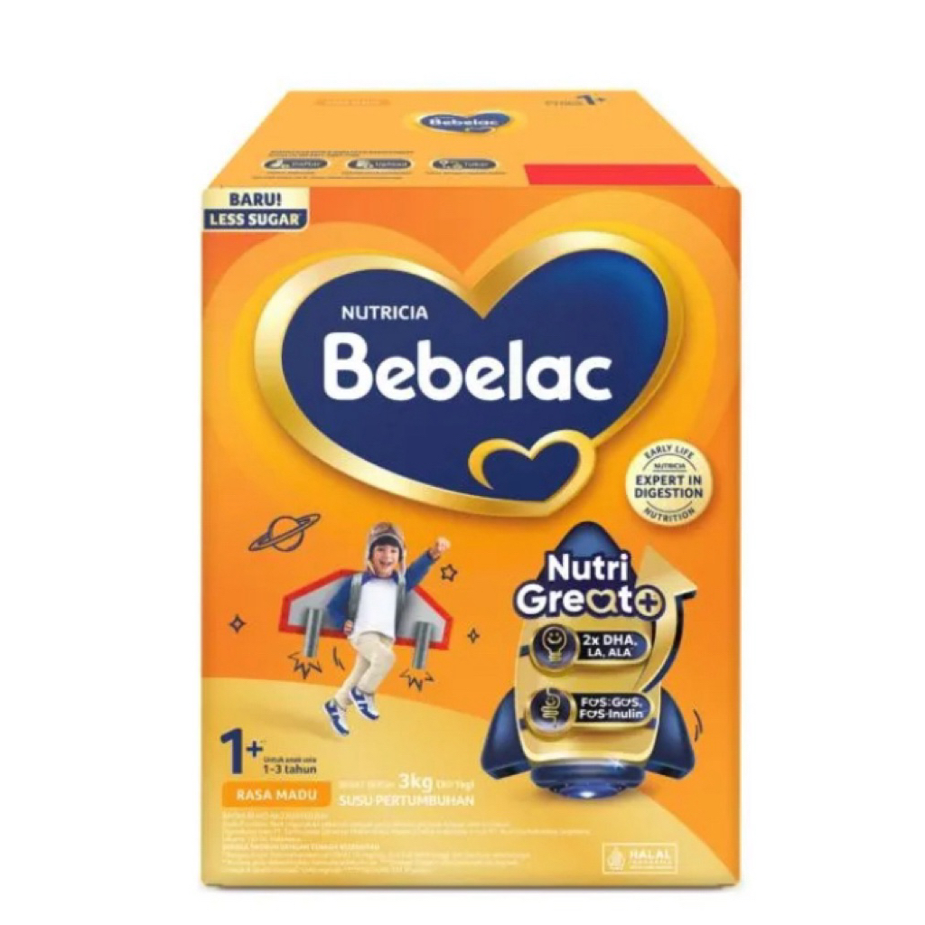 Bebelac 1+ Madu 1-3 Tahun Susu Formula 3000gram