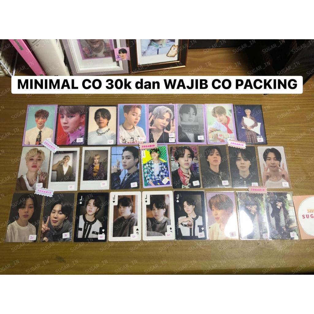 [READY STOCK] OFFICIAL PHOTOCARD MPC POSCA JIMIN/PARK JIMIN/PJM BTS RPC BE YNWA PTD ITS2 FESTA SAMSU