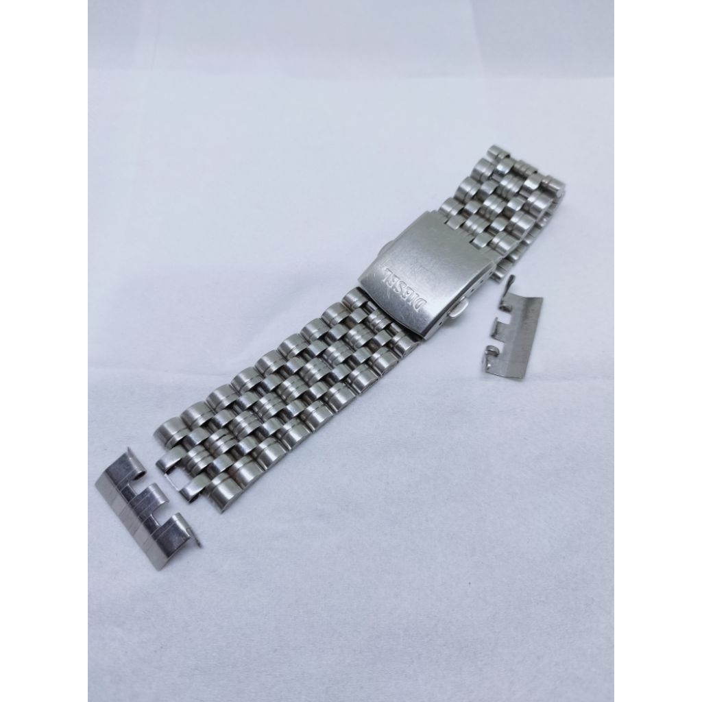 Rantai jam tangan sports klasik diesel bracelet watch 22mm stainless classic part arloji sport vinta