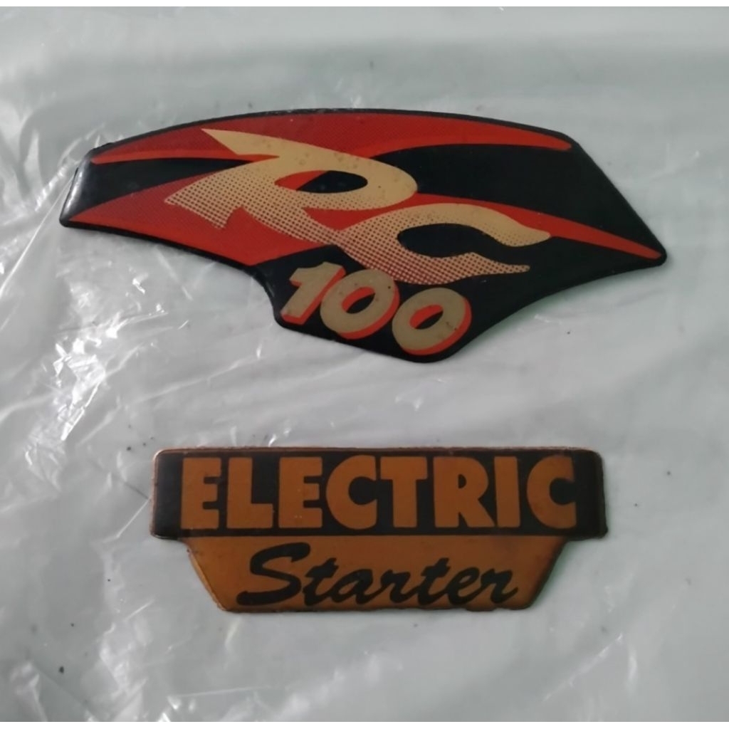 Emblem sayap suzuki rc 100 bravo logo sayap suzuki bravo original