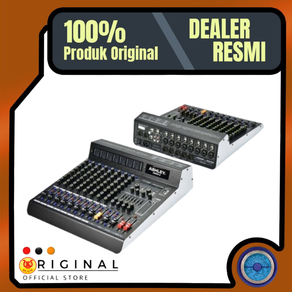 Ashley Hero 8 / Mixer Soundcard 8channel / Hero-8 Ashley Mixer Soundcard