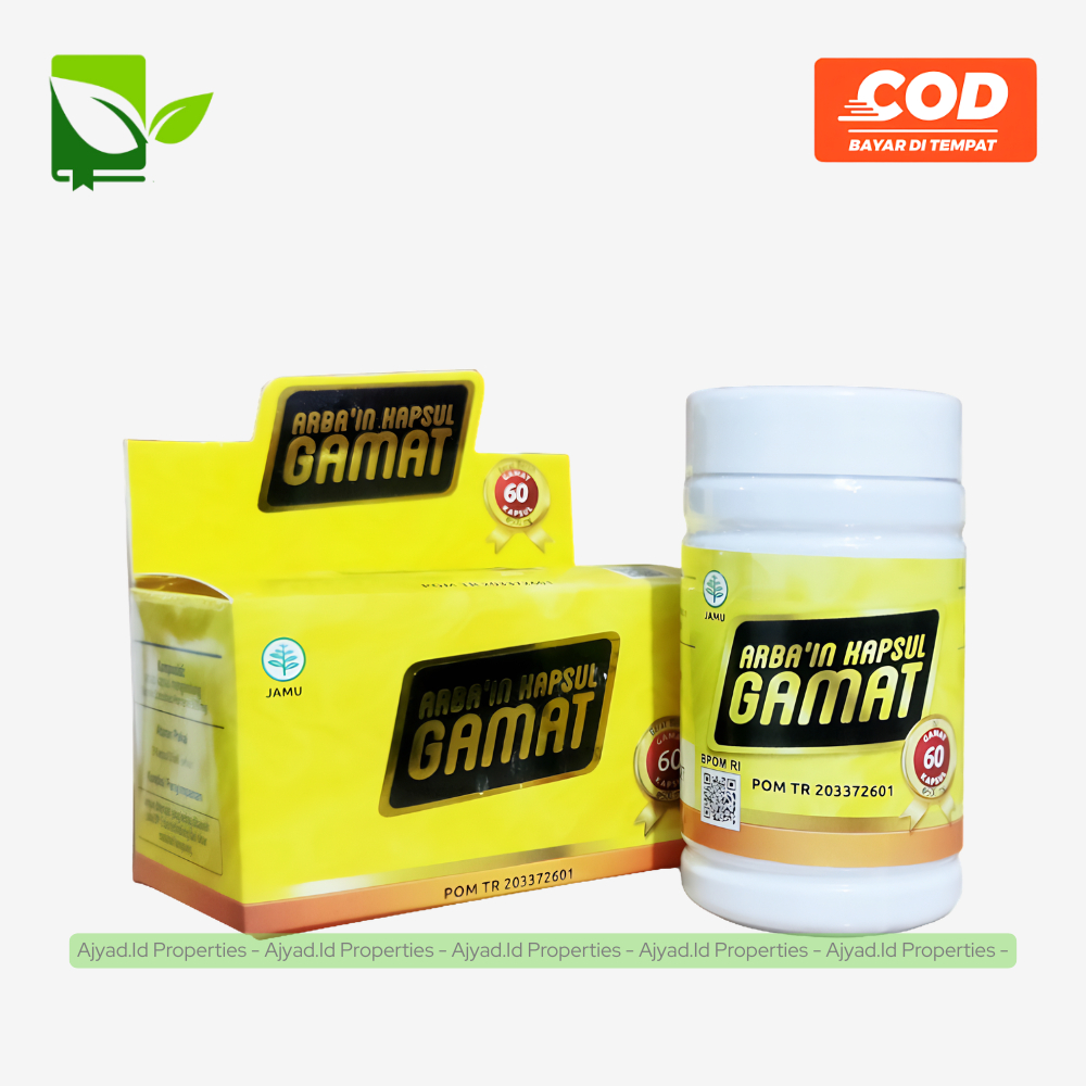 [COD] Gamat Gen - Ekstrak Gamat Emas - POM TR - 60 Kapsul - Fotosintesis - Original Product