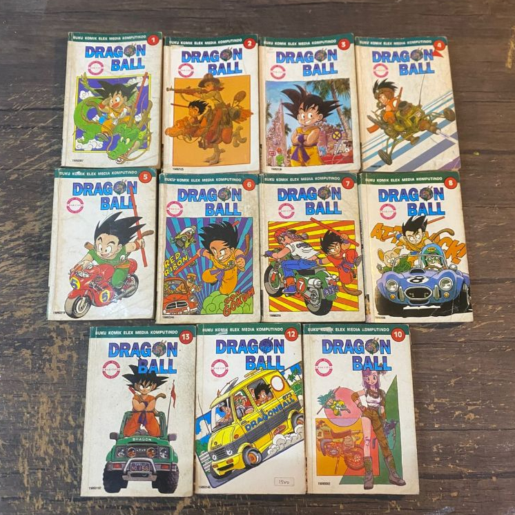 Dragon Ball : Komik Jepang klasik karya Akira Toriyama (Dijual Satuan/Perbuku)