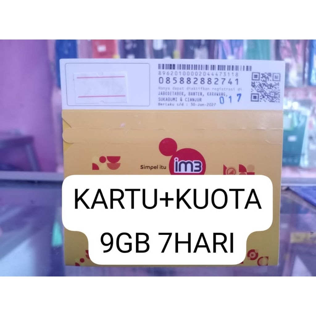 Kartu indosat kuota 9 gb 7 hari