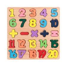 mainan puzzle kayu  3d alphabet