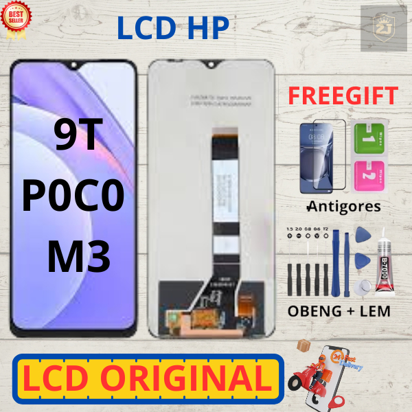 (COD) LCD TOUCHSCREEN HP REDMI 9T/POCO M3 COMPLATE LAYAR ORIGINAL  BERGARANSI