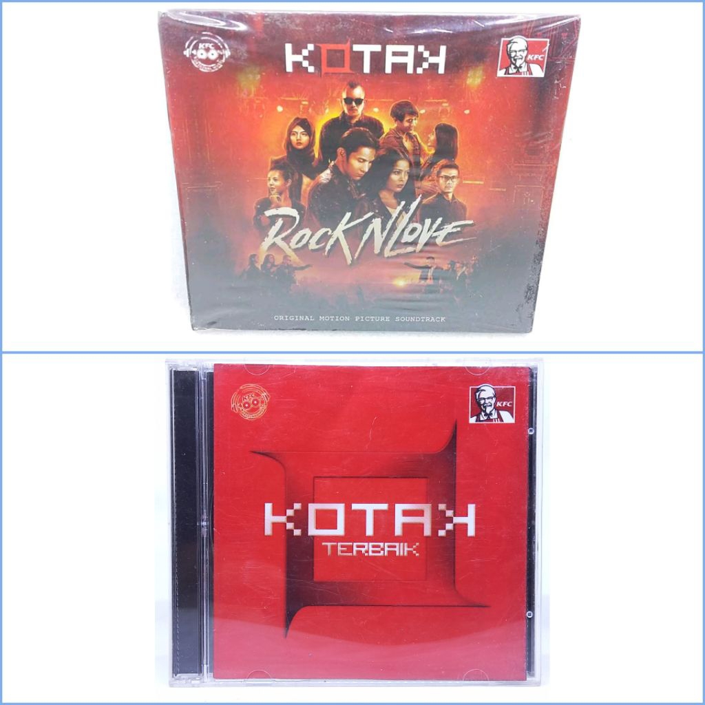 kaset CD KOTAK - terbaik - rock n love