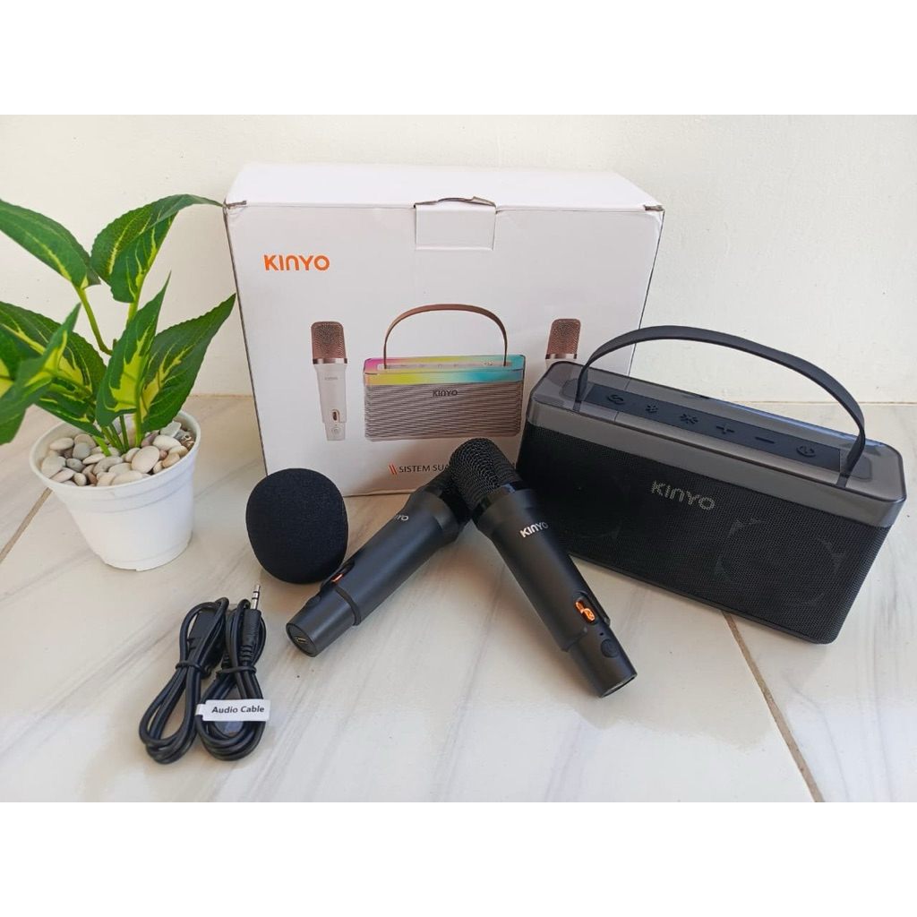 Speaker + Mic karaoke Bluetooth Kinyo C-10
