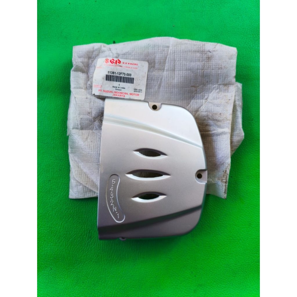Cover tutup gear gir depan Suzuki Thunder 125 ORI Baru
