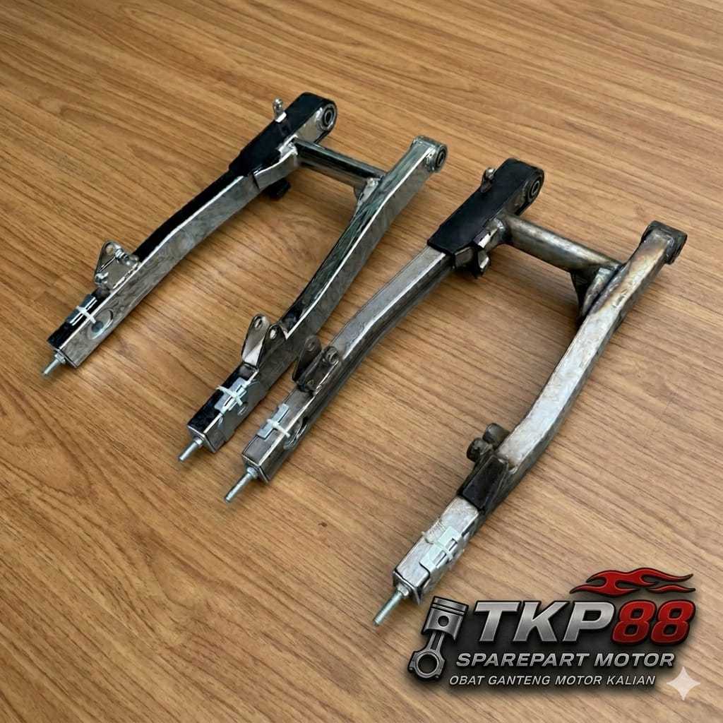 ARM KAZE PNP TIGER MEGAPRO CB GL100 SET KOMPLIT CHROME DAN MENTAH MODIF HARIAN BERKUALITAS TKP88
