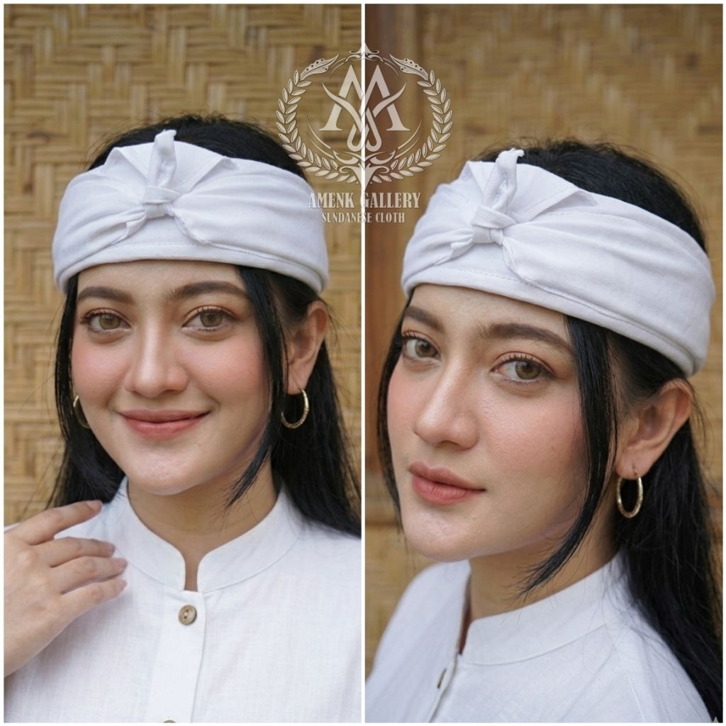 Iket Praktis Sunda putih KDM