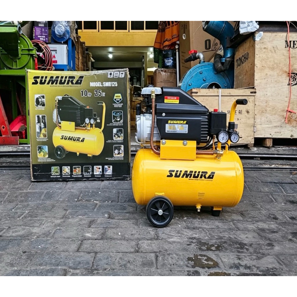 KOMPRESOR SUMURA 1HP 25 liter SUMURA / kompresor angin SUMURA