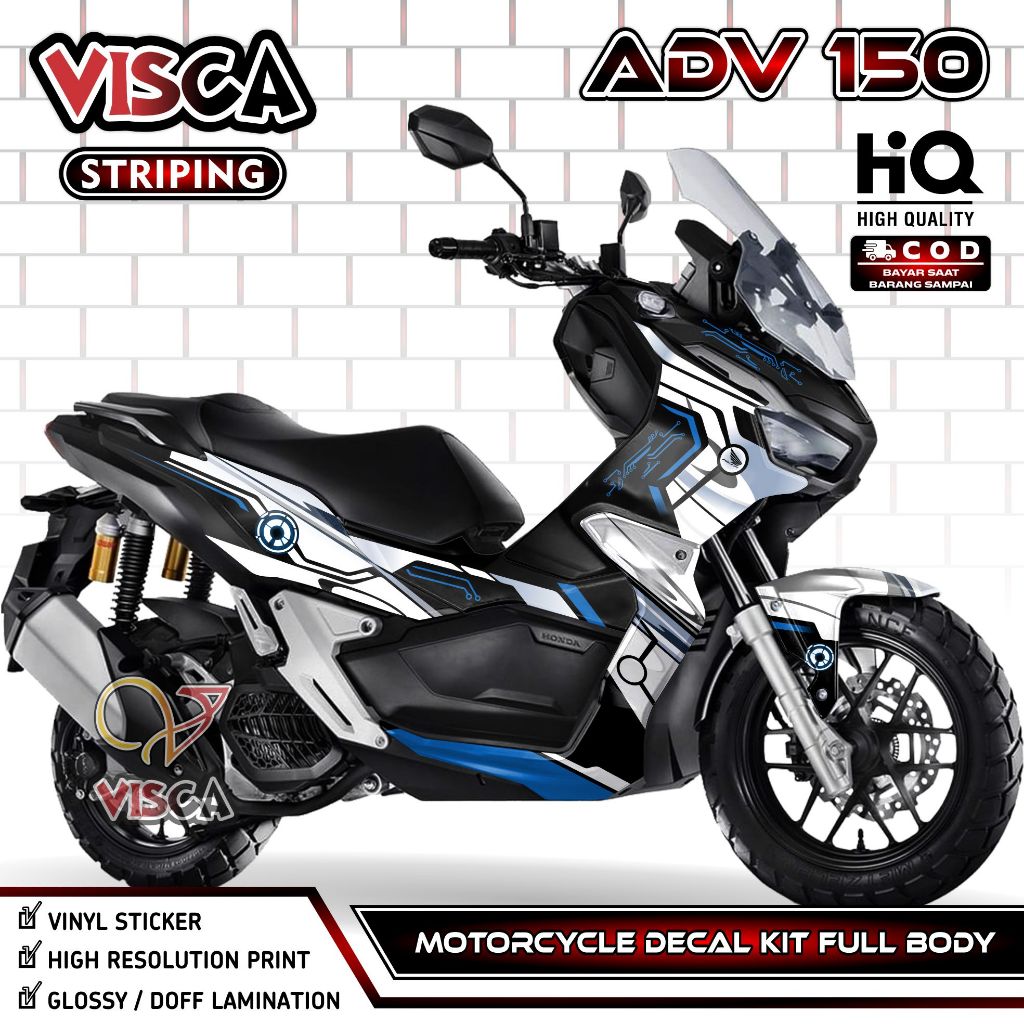 Decal ADV 150 Full Body - Stiker ADV 150 Full Body - Dekal ADV 150 Full Body - Striping ADV 150 Vari