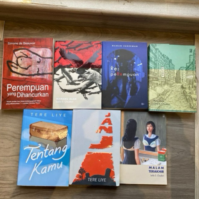 Paket Novel Sastra & Fiksi Indonesia