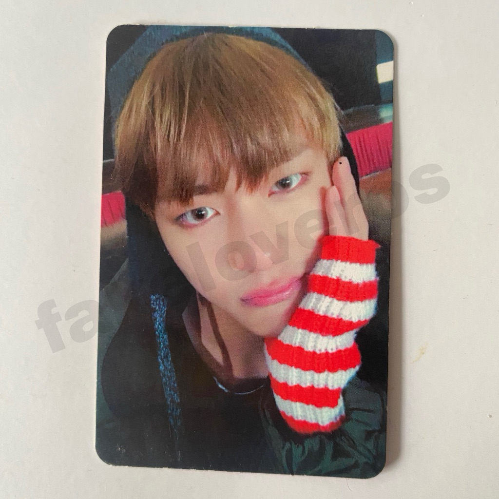 (DAMAGE) BTS Official Photocard / PC - V / Taehyung / Kim Taehyung - YNWA