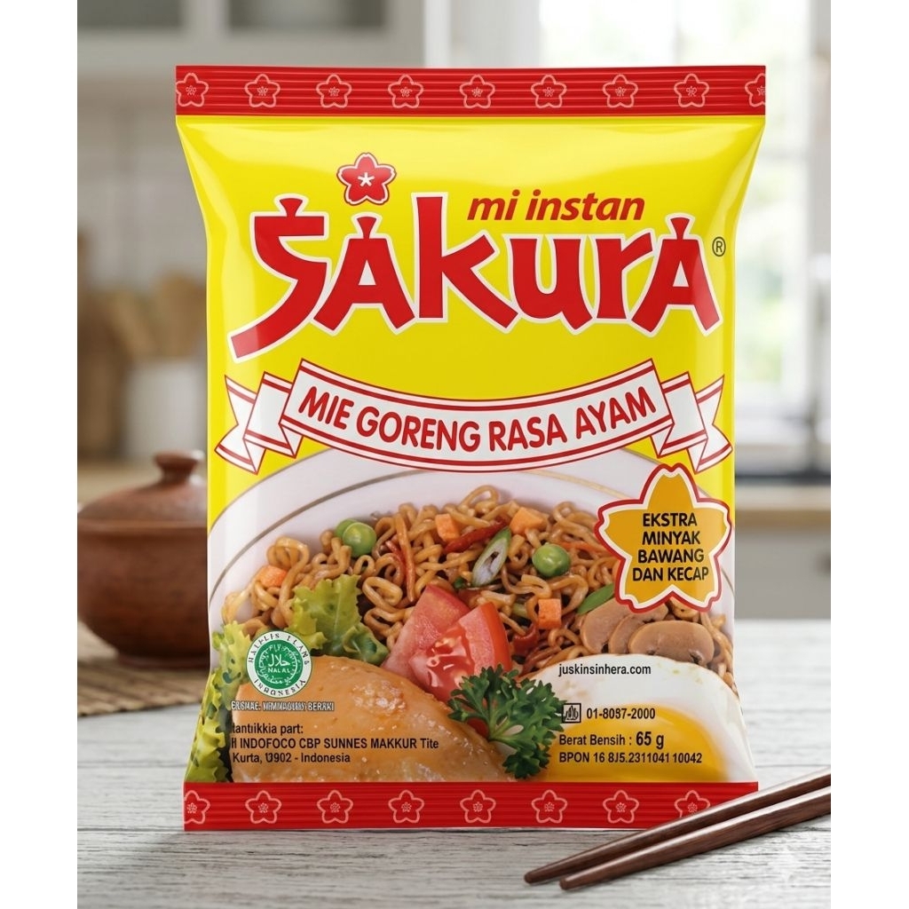 Sakura Mie Goreng Rasa Ayam